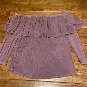 Off the shoulder blouse